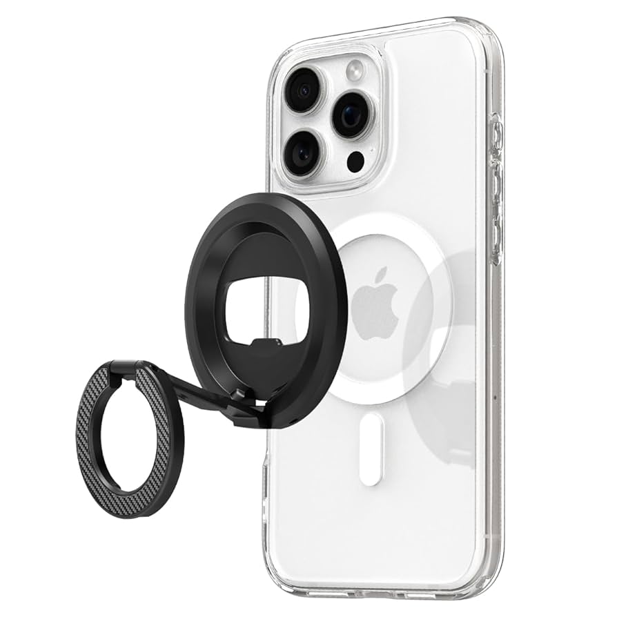 Apple - 小龍 Amazon | Spigen MagSafe iPhone用 スマホリング 栓抜き